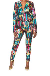 Sequin Pantsuit